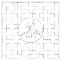 Sashiko Hanafukin K8 Sashiko Hanafukin K8
