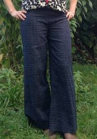 Schnittmuster Hose ohne Seitennaht "Koyuki mon" Schnittmuster Hose ohne Seitennaht "Koyuki mon"