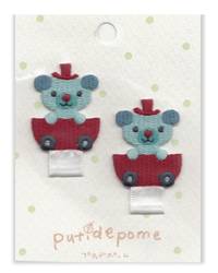 Puti de Pome - Teddybären im Anhänger Puti de Pome - Teddybären im Anhänger