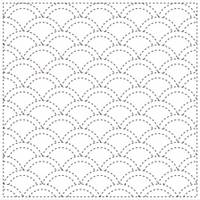 Sashiko Hanafukin K1 Sashiko Hanafukin K1