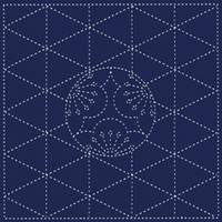 Sashiko Hanafukin S206 Sashiko Hanafukin S206