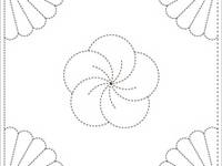 Sashiko Hanafukin K5 Sashiko Hanafukin K5