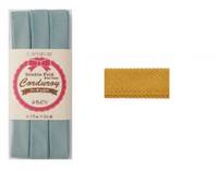 Schrägband uni mustard (Cord) 15mm Schrägband uni mustard (Cord) 15mm