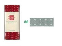 Schrägband Punkte pistachio Leinen 11mm Schrägband Punkte pistachio Leinen 11mm