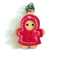 Anhänger Puppe rot Anhänger Puppe rot