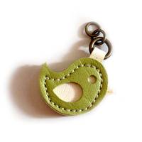 Anhänger Vogel grün Anhänger Vogel grün