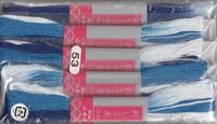 Sashiko Garn 40m Mix blau Sashiko Garn 40m Mix blau