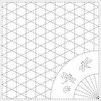 Sashiko Hanafukin K6 Sashiko Hanafukin K6