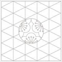 Sashiko Hanafukin K9 Sashiko Hanafukin K9