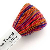 Sashiko Garn 100m Mix rot-lila-gold Sashiko Garn 100m Mix rot-lila-gold