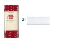 Schrägband uni weiß Leinen 11mm Schrägband uni weiß Leinen 11mm