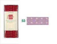 Schrägband Punkte lavender Leinen 11mm Schrägband Punkte lavender Leinen 11mm