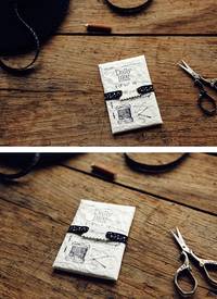 Cotton ribbon - 18 Starry Cotton ribbon - 18 Starry