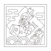 Sashiko Hanafukin H-1026 Sashiko Hanafukin H-1026