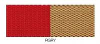 Gurtband rot-natur beidseitig 2,5 cm Gurtband rot-natur beidseitig 2,5 cm