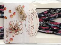 Baumwollkordel schwarz Baumwollkordel schwarz