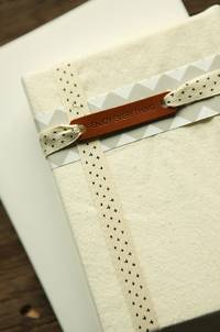 Cotton ribbon - 15 Cross dot Cotton ribbon - 15 Cross dot