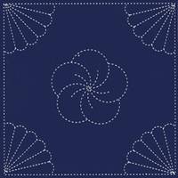 Sashiko Hanafukin S204 Sashiko Hanafukin S204