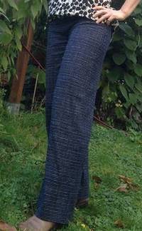 Schnittmuster Hose ohne Seitennaht "Koyuki mon" Schnittmuster Hose ohne Seitennaht "Koyuki mon"