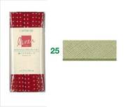 Schrägband uni matcha Leinen 11mm Schrägband uni matcha Leinen 11mm