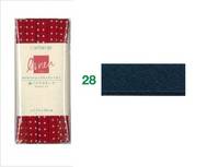 Schrägband uni navy Leinen 11mm Schrägband uni navy Leinen 11mm