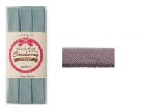 Schrägband uni flieder (Cord) 15mm Schrägband uni flieder (Cord) 15mm