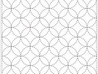 Sashiko Hanafukin K3 Sashiko Hanafukin K3