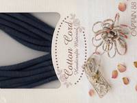 Baumwollkordel navy Baumwollkordel navy