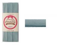 Schrägband uni hellblau (Cord) 15mm Schrägband uni hellblau (Cord) 15mm