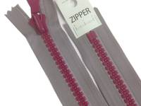 YKK Reißverschluss 20cm bicolor grau YKK Reißverschluss 20cm bicolor grau