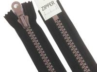 YKK Reißverschluss 20cm bicolor schwarz YKK Reißverschluss 20cm bicolor schwarz