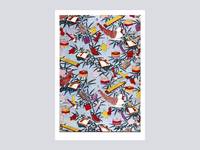 Figured Paper of Edo. Chiyogami designs Figured Paper of Edo. Chiyogami designs