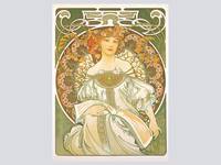 Alphonse Mucha. Postkartenbuch Alphonse Mucha. Postkartenbuch