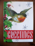 Weihnachtskarte Greetings