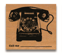 Rubber Stamp Call me Rubber Stamp Call me