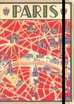 Notebook Paris Map (groß) Notebook Paris Map (groß)