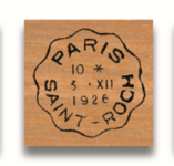 Rubber Stamp Paris Saint-Roch