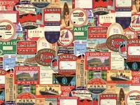 Wrap Sheet - Poster - Bon Voyage Labels Wrap Sheet - Poster - Bon Voyage Labels