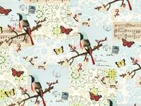 Wrap Sheet - Poster - Flora & Fauna Bird Wrap Sheet - Poster - Flora & Fauna Bird
