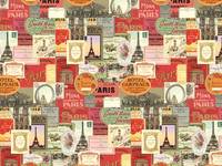 Wrap Sheet - Poster - Paris Labels Wrap Sheet - Poster - Paris Labels