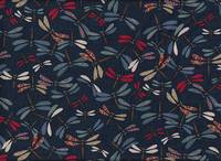 Blaustoff Libelle bunt Blaustoff Libelle bunt