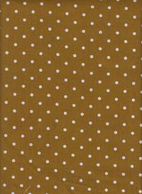 Katzen & Punkte ocker Doubleface Katzen & Punkte ocker Doubleface