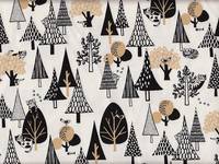 Katzen im Wald weiß Katzen im Wald weiß