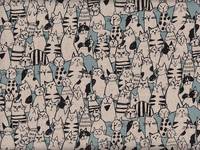 Cats light blue Cats light blue