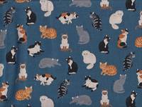 Katzen dunkelblau Katzen dunkelblau