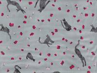 Strawberry Cat dusty blue Strawberry Cat dusty blue