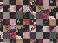 Katzen Patch lila Katzen Patch lila