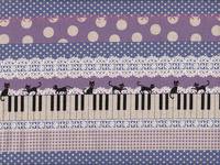 Katze & Klavier lila Katze & Klavier lila