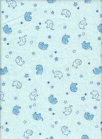 Elefanten Jersey hellblau Elefanten Jersey hellblau