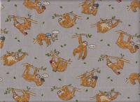 Faultier klein grau Faultier klein grau